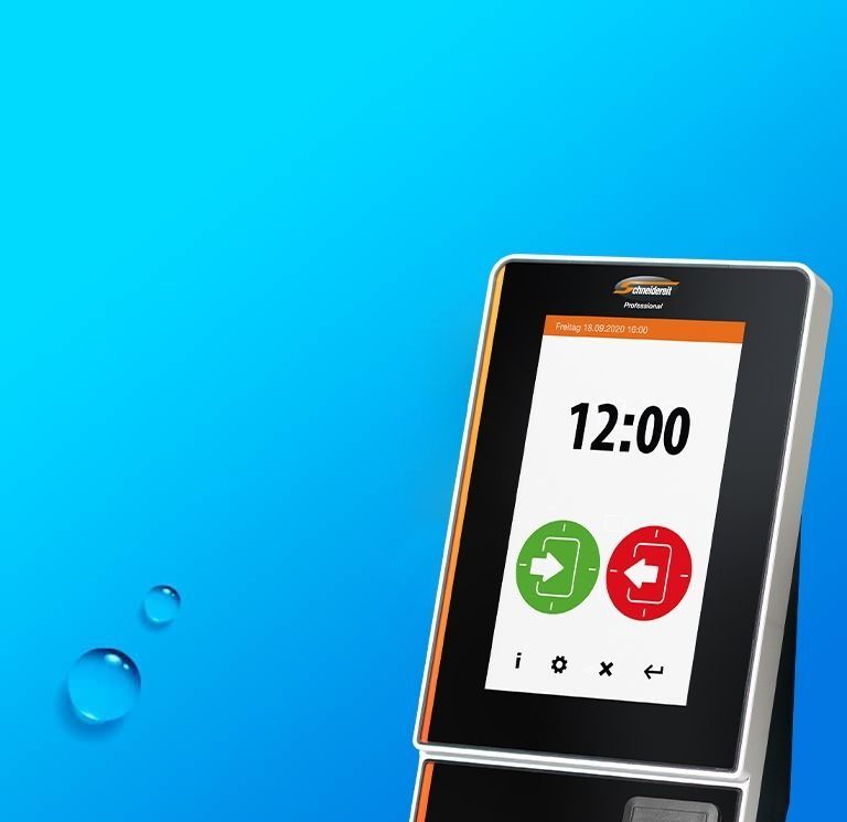 elektronische zeiterfassung terminal